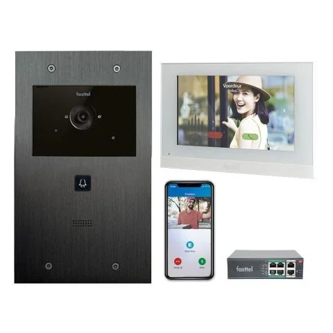 Fasttel IP video intercom FT600VKK-L Large kit
