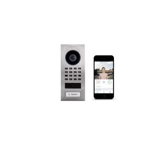 Doorbird D1101V opbouw videofoon intercom set