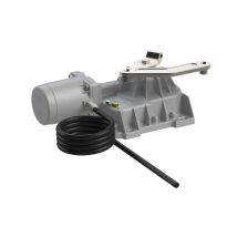Roger kit R21/355 ondergrondse hekopener, 230 volt, tot 800 kg. poortgewicht en 350 cm. per vleugel