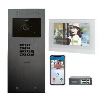 Fasttel IP video intercom FT600VKK-L Large kit met code