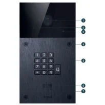 Fasttel IP intercom FT600VKK met code
