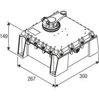 Beninca DU.350NV ondergrondse opener snel 16 sec. (9590753)