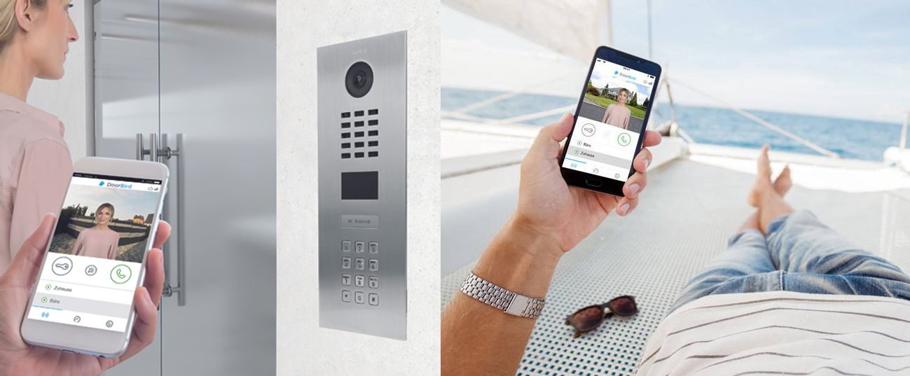 DoorBird intercom en videofoon systemen Een IP video deurbel camera maakt gebruik van het ‘Internet Protocol’, dit is een netwerkprotocol waarmee computers, tablets en mobiele telefoons op een netwerk met elkaar kunnen communiceren, zoals op het internet. De IP video deurbellen brengen veiligh