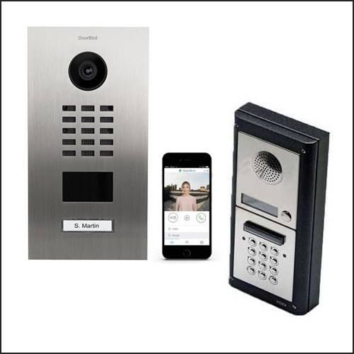 VIDEX Doorbird IP VIDEO INTERCOM EN VIDEOFOON SYSTEMEN Videx en Doorbird zijn de topmerken op het gebied van intercomsystemen en videofoonsystemen. Een uitstekende kwaliteit gecombineerd met een prachtig design. Porttech adviseert u graag welk systeem voor u het meest geschikt is en kan uw systeem ook installeren.